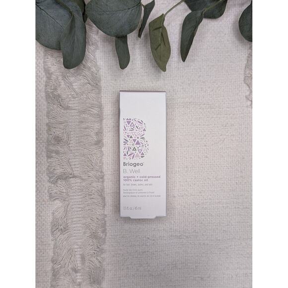 Briogeo B.Well Organic + Cold-Pressed 100% Castor Oil - Picture 1 of 7
